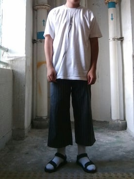 TCCさんの「（GU）無地ソックス（５足組）Ａ」を使ったコーディネート
