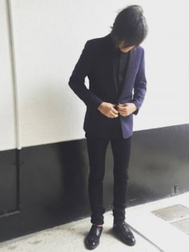 「TEDDY(テディ)のアイテム」を使った、Takemoriさん(メンズ・176cm)の秋コーディネート