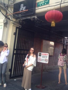 小花さん(レディース・159cm)の秋コーディネート