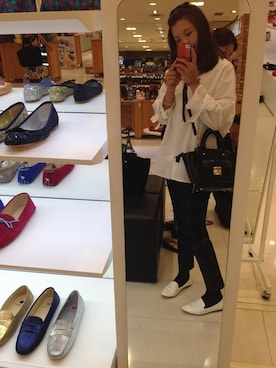 小花さん（レディース・159cm）の秋コーディネート