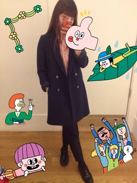 「Marc by Marc Jacobs（マークバイマークジェイコブス）のアイテム（その他トップス）」を使った、小花さん（レディース・159cm）の秋コーディネート