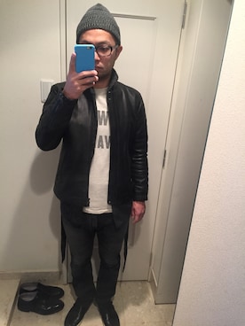 MAYBE TOMORROWさん（メンズ・172cm）の冬コーディネート