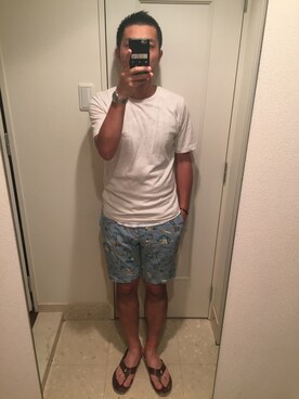 MAYBE TOMORROWさん（メンズ・172cm）の夏コーディネート