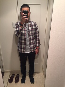 MAYBE TOMORROWさん（メンズ・172cm）の夏コーディネート