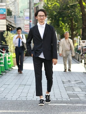 enoさん（メンズ・174cm）の秋コーディネート