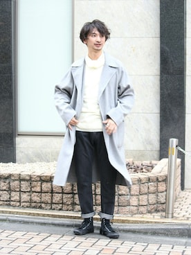 enoさん（メンズ・174cm）の秋コーディネート