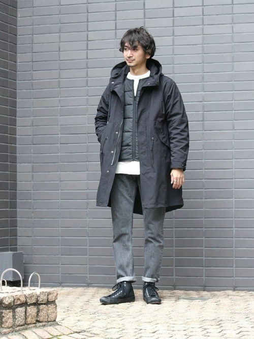 Eno Journal Standard Relume 自由が丘店 Journal Standard Relumeのモッズコートを使ったコーディネート Wear