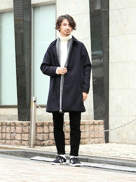 enoさん（メンズ・174cm）の秋コーディネート