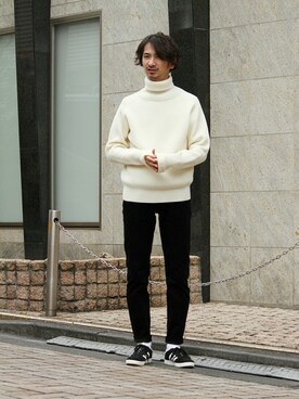 enoさん（メンズ・174cm）の冬コーディネート