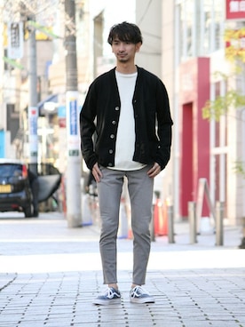 enoさん（メンズ・174cm）の冬コーディネート