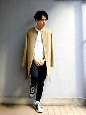 「アイテム（その他アウター）」を使った、こうすけ さん（メンズ・171cm・20代）の秋コーディネート