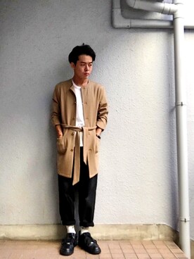 「アイテム（その他アウター）」を使った、こうすけ さん（メンズ・171cm・20代）の秋コーディネート