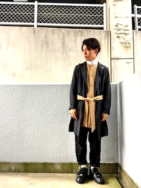 「アイテム（その他アウター）」を使った、こうすけ さん（メンズ・171cm・20代）の冬コーディネート