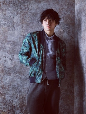 カール後藤さんのコーディネート