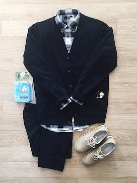 「アイテム（ハンカチ/ハンドタオル）」を使った、AilanKim🇰🇷さん（レディース・160cm）の春コーディネート