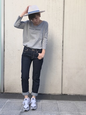 石川 瑠利子さん(レディース・165cm)の冬コーディネート