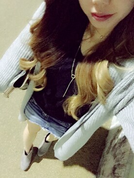 「M.deux（エムドゥ）のアイテム（バッグ）」を使った、michakittyさん（レディース・161cm）の秋コーディネート