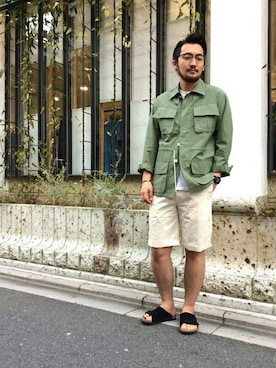 「FORK&SPOON」｜takeshimaさん（メンズ・180cm）の春コーディネート