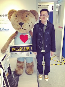 Po-anさん（メンズ・170cm）の春コーディネート