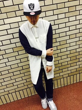 丈長シャツ のメンズ人気ファッションコーディネート Wear