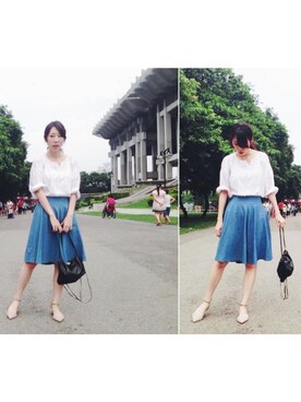 W.さん（レディース・164cm）の夏コーディネート