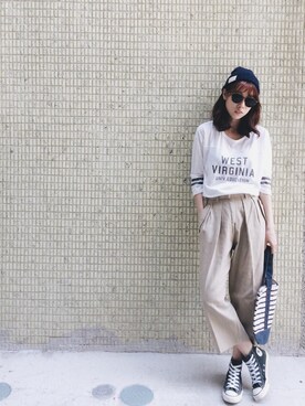 W.さん（レディース・164cm）の春コーディネート