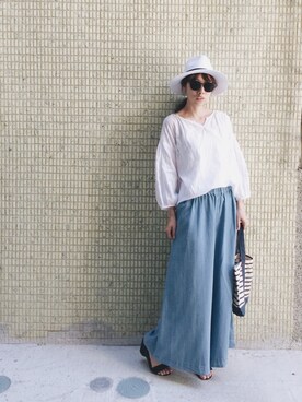 W.さん（レディース・164cm）の春コーディネート