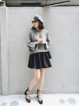 W.さん(レディース・164cm)の秋コーディネート