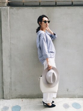 W.さん（レディース・164cm）の春コーディネート