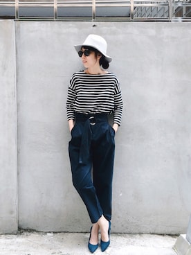 W.さん（レディース・164cm）の秋コーディネート