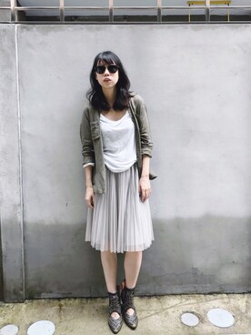 W.さん（レディース・164cm）の秋コーディネート