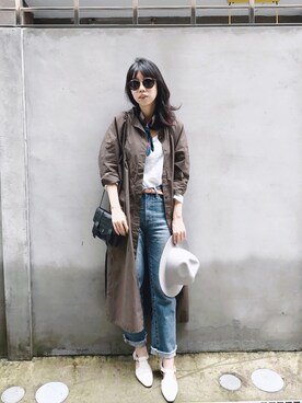 W.さん（レディース・164cm）の秋コーディネート