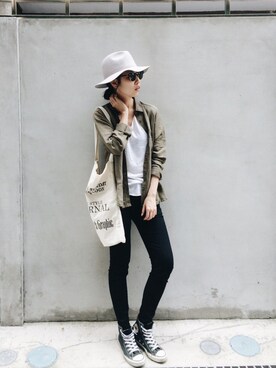 W.さん（レディース・164cm）の春コーディネート