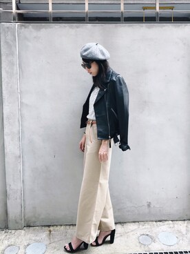 W.さん(レディース・164cm)の秋コーディネート