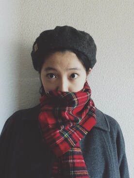 小谷実由さん（レディース・167cm）の冬コーディネート