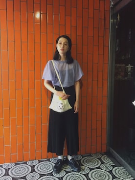 小谷実由さん(レディース・167cm)の秋コーディネート
