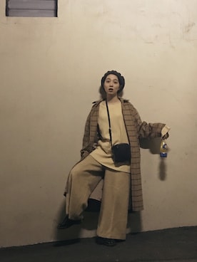 小谷実由さん（レディース・167cm）の秋コーディネート
