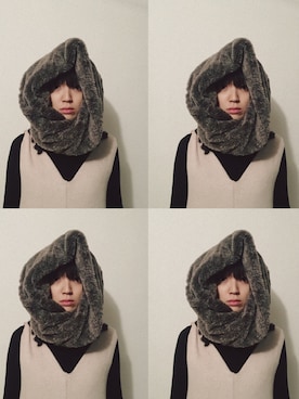 小谷実由さん（レディース・167cm）の冬コーディネート