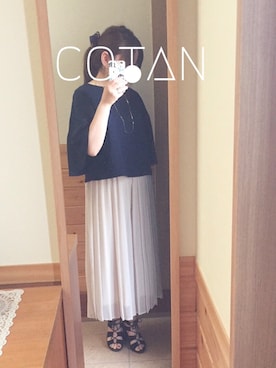 cさん（レディース・158cm）の夏コーディネート