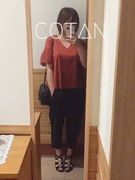 「SMELLY（スメリー）のアイテム（ピアス（両耳用））」を使った、cさん（レディース・158cm）の夏コーディネート