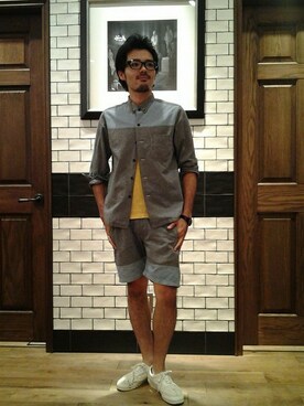 はらちゃんさん（メンズ・167cm）の春コーディネート