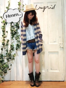 九鬼美波さんのコーディネート