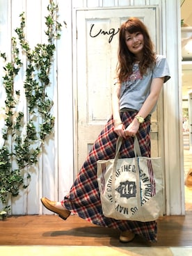 九鬼美波さんのコーディネート