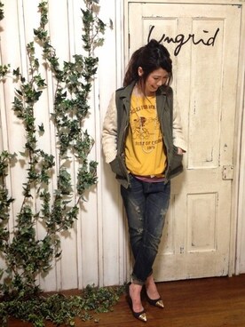 九鬼美波さんのコーディネート