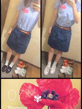 muさん（レディース・164cm）の夏コーディネート