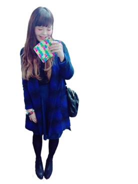 「メイクアップ」｜「アイテム（ジャケット/アウター）」を使った、ありじさん（レディース・168cm）の冬コーディネート