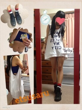 ぇっさん（レディース・150cm）の夏コーディネート