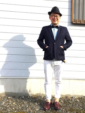 「JKT」｜TOMOさん（メンズ・165cm）の春コーディネート