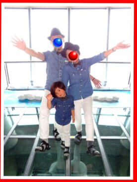 TOMOさん（キッズ・100cm）の春コーディネート