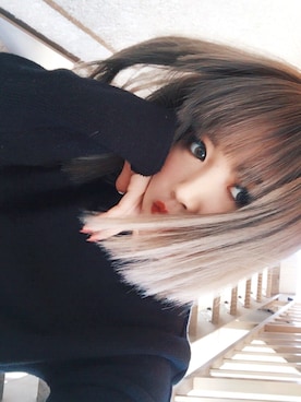 「hair」｜HINAKO MIYASHITAさん（レディース・159cm・20代）の冬コーディネート